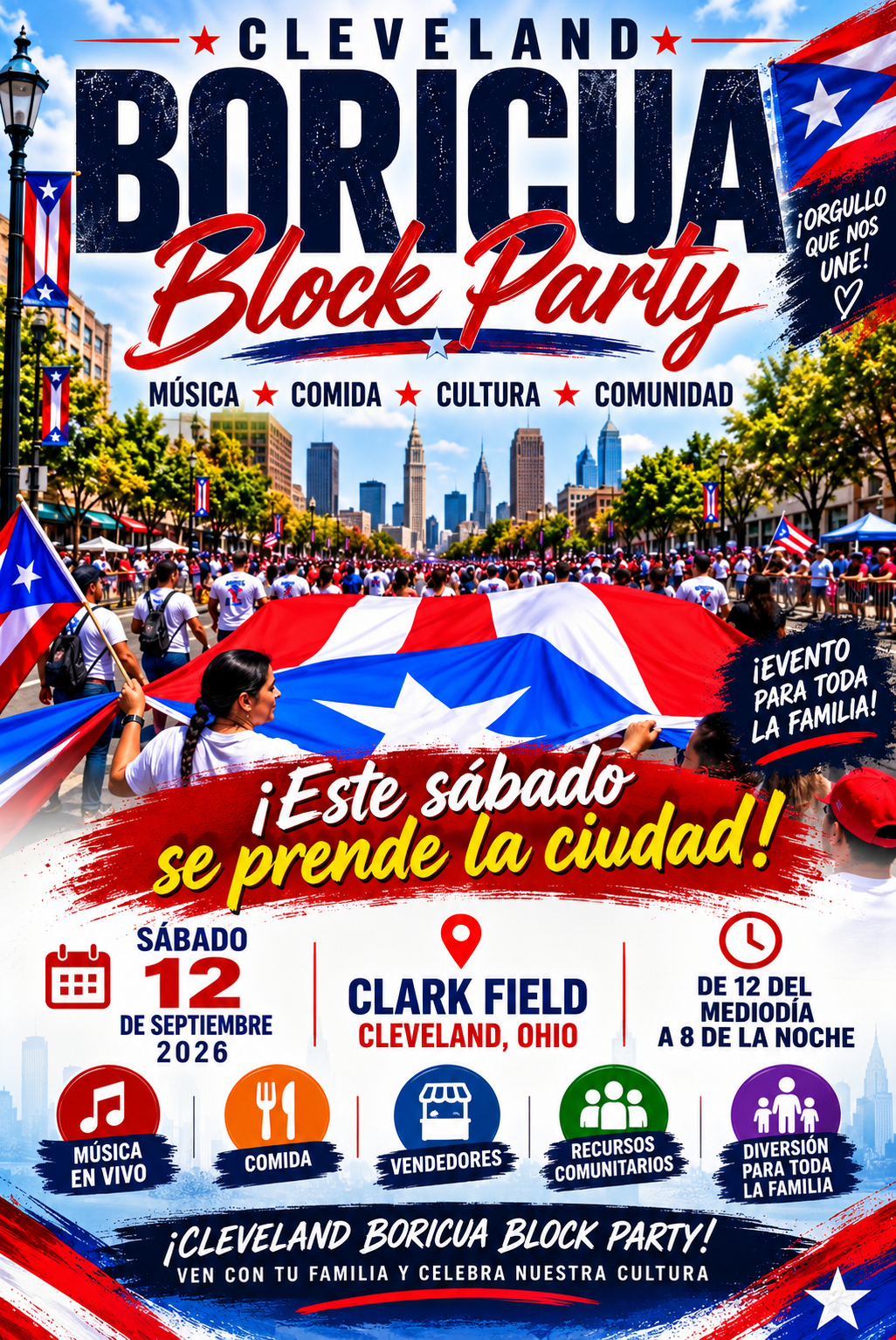 Cleveland Boricua Block Party
